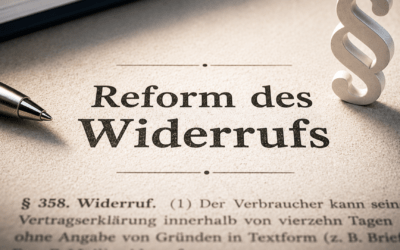 Reform des Widerrufsrechts: Neue Fristen bei Lebensversicherungen ab dem 19. Juni